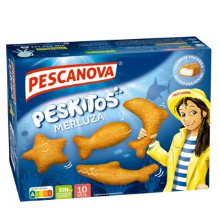 PESKITOS PESCANOVA MERLUZA 400GR.