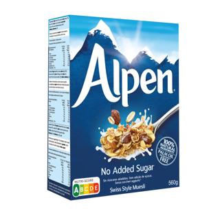 Cereales Alpen sin azúcar 560gr