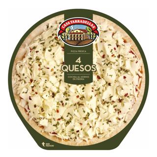 Pizza Casa Tarradellas 4 queso 390gr