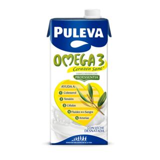 Leche Puleva desnatada omega 3 brik 1L