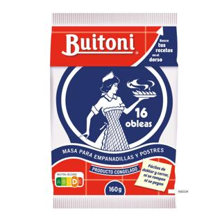 Masa para empanadillas Buitoni 16 obleas 160gr