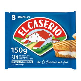 Queso El Caserio 8 unidades 150 g