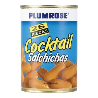 Salchichas Plumrose de cóctel lata 454gr