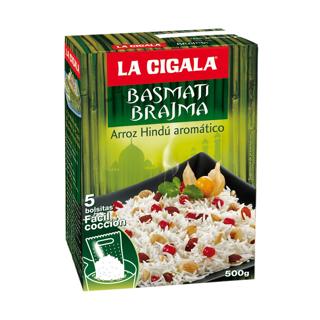 Arroz La Cigala basmati brajam hindú aromático 500gr