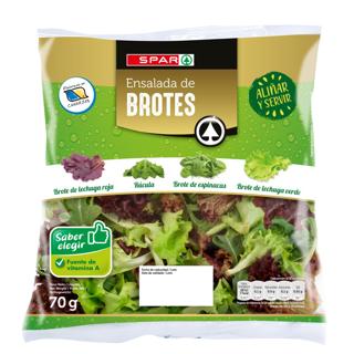 Ensalada Spar brotes 70gr
