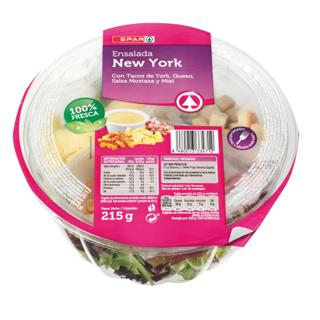 Ensalada Spar bacon y queso tarrina 205gr