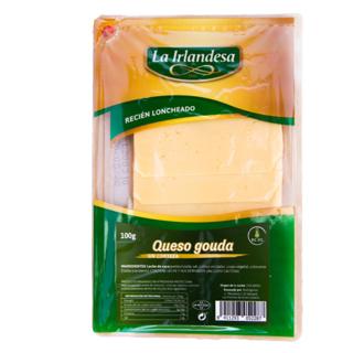Queso La Irlandesa gouda lonchas 100gr