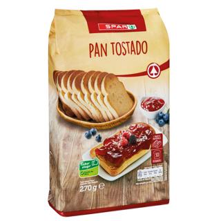 Pan Tostado Spar 270gr