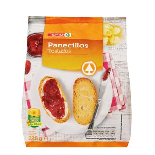 Panecillos Tostados Spar normal 225gr