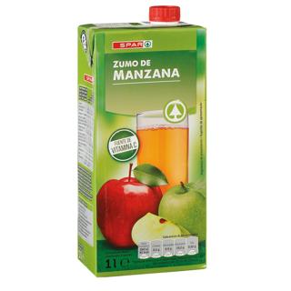 Zumo Spar de manzana brick 1L