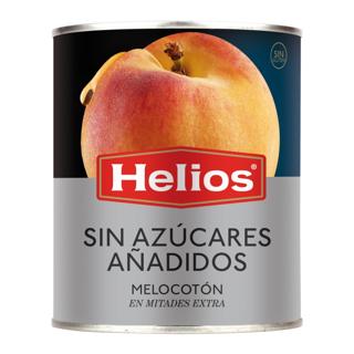 Melocotón Helios sin azúcar añadido lata 840gr
