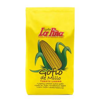 Gofio La Piña de millo tueste suave 500gr