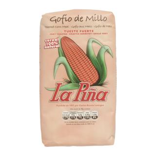 Gofio La Piña de millo tueste fuerte 500gr