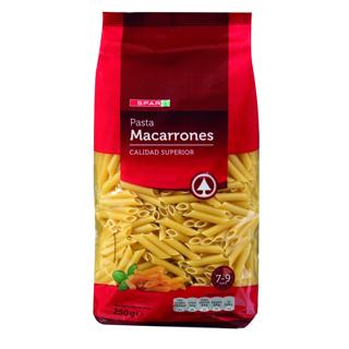 Macarrón Pluma Spar 250gr