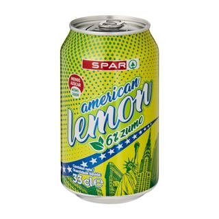 Refresco Spar american lemon lata 33cl