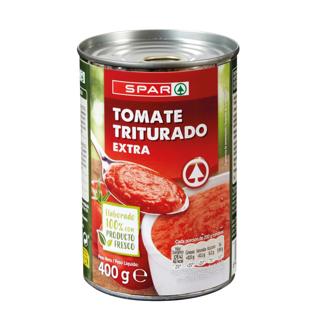 Tomate Spar triturado lata 400gr