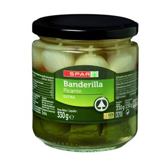 Banderillas Spar picantes tarro 330gr