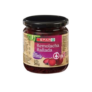Remolacha Spar rallada tarro 345gr