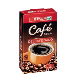 Café Spar descafeinado soluble sobres 10Ud