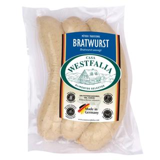 Salchichas Westfalia bratwurst tripa natural  270gr