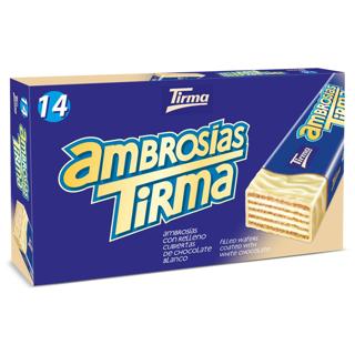 Ambrosías Tirma chocolate blanco 300gr