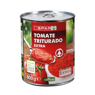 Tomate Spar triturado lata 800gr
