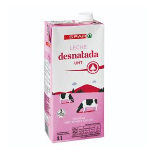 Leche Spar desnatada brik 1L