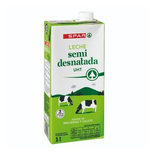 Leche Spar semidesnatada brik 1L