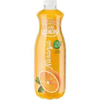 Zumo Don Simon de naranja 100% exprimida con pulpa pet 1L