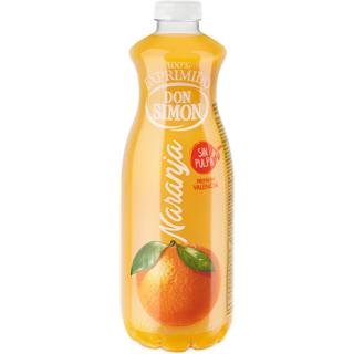 Zumo Don Simon denaranja 100% sin pulpa pet 1L