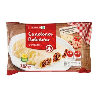 Canelones Spar boloñesa 500gr
