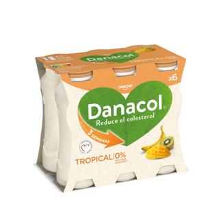 Yogur Líquido Danacol fresa 12ud