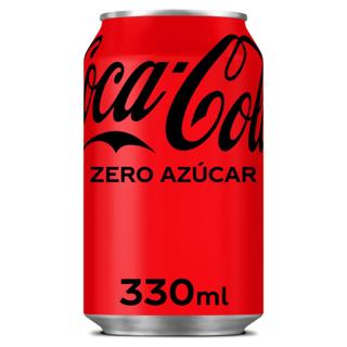 Refresco Coca-Cola zero lata 33cl