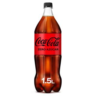 Refresco Coca-Cola zero pet 1,5L