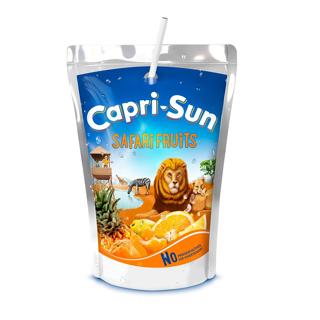 Zumo Capri Sun Safari multifrutas pouch 20cl