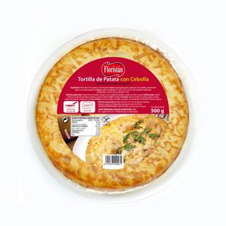 Tortilla Floristan papas  con cebolla 500gr