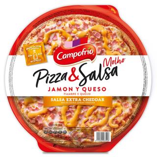 Pizza Campofrio jamón y queso 360gr