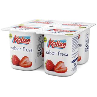 Yogur Kalise fresa 4x125gr
