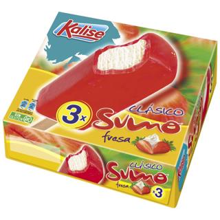 Helado Kalise Sumo clásico 3ud 240gr