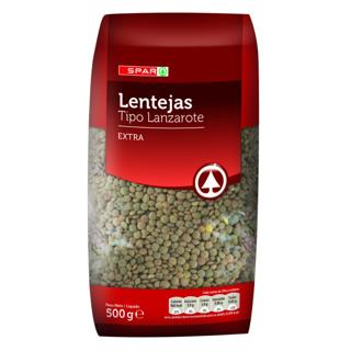 Lentejas Spar Lanzarote 500gr