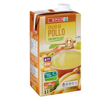 Caldo Spar de pollo 1L