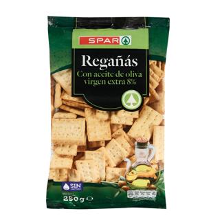 Regañás Spar con aceite de oliva 250gr