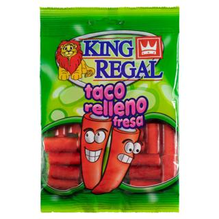 Regaliz King Regal taco relleno fresa bolsa 100gr