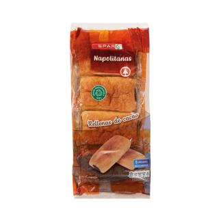 Napolitanas Spar rellenas de chocolate 320gr
