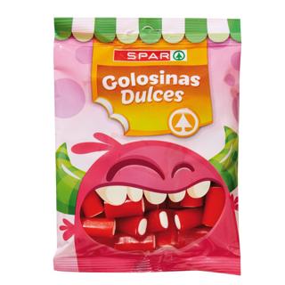 Regaliz Spar tacos relleno fresa bolsa 200gr