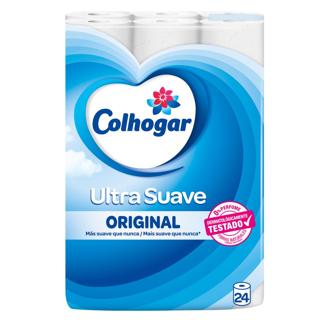 Papel Higiénico Colhogar ultra suave 24UD