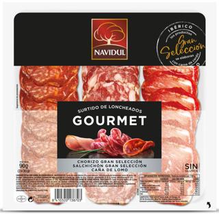 Surtido Navidul gourmet lonchas 90 g