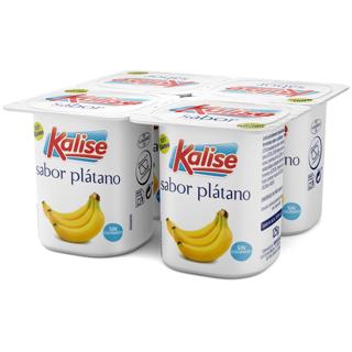 Yogur Kalise plátano 4x125gr