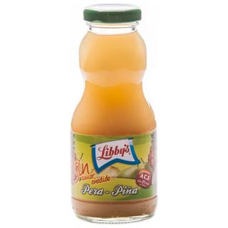 Néctar Libby`s de pera piña sin azúcar añadido botella 25cl
