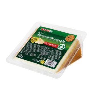 Queso Spar mezcla semicurado cuña 250 g